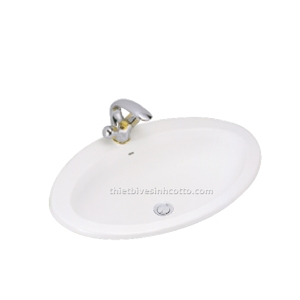 Chậu rửa mặt lavabo COTTO C019 (âm bàn đá)