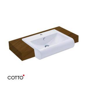 Chậu rửa mặt lavabo Cotto C02237 (bán âm bàn)