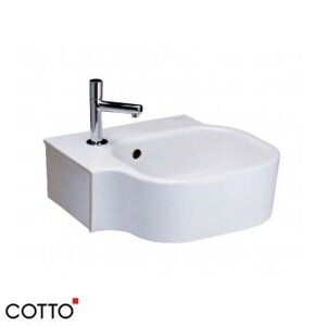 Chậu rửa mặt lavabo Cotto C04017 (treo tường)