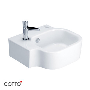 Chậu rửa mặt lavabo Cotto C04017 (treo tường)