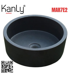 Chậu rửa mặt lavabo đá Kanly MAR7E2