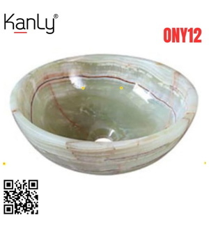 Chậu rửa mặt lavabo đá Kanly ONY12