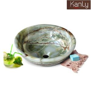 Chậu rửa mặt lavabo đá Kanly ONY11