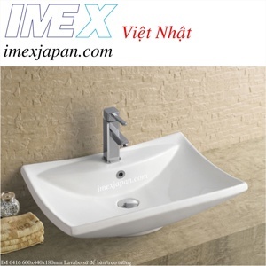 Chậu rửa mặt Lavabo đặt bàn Imex IM 6416