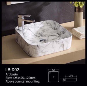Chậu rửa mặt Lavabo Forlard D02