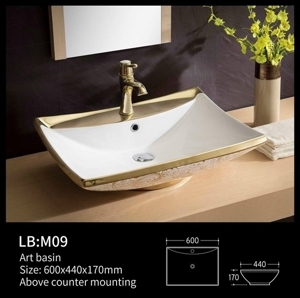 Chậu rửa mặt lavabo Forlard M09