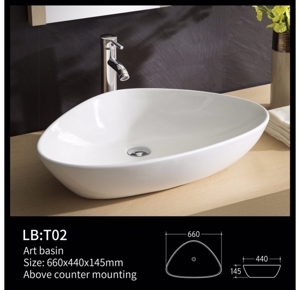 Chậu rửa mặt lavabo Forlard T02