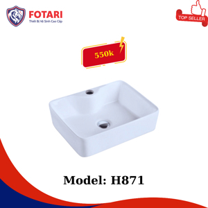 Chậu rửa mặt lavabo Fotari H871