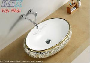 Chậu rửa mặt Lavabo Imex IM 6448