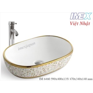 Chậu rửa mặt Lavabo Imex IM 6460