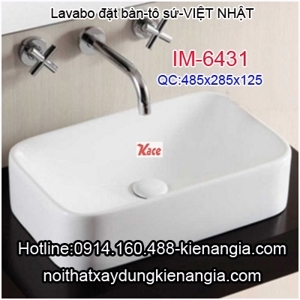 Chậu rửa mặt lavabo Imex IM 6431