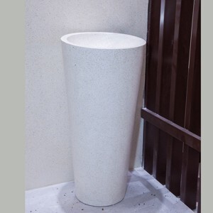 Chậu rửa mặt Lavabo Lavabo trụ đá WF10099R