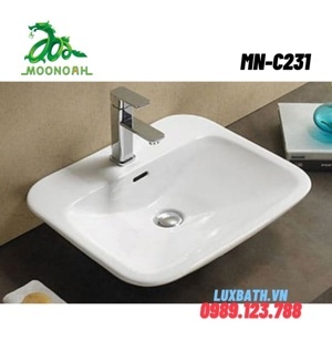 Chậu rửa mặt lavabo MOONOAH MN-C231