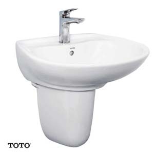 Chậu rửa mặt Lavabo Toto LHT300CM Treo Tường