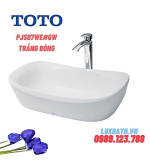 Chậu rửa mặt lavabo Toto PJS07WE#GW