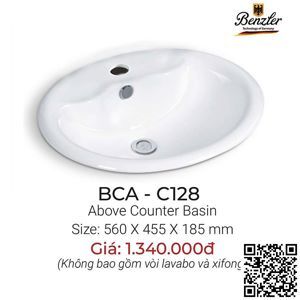 Chậu rửa mặt - lavabo treo tường Benzler BCA-C128