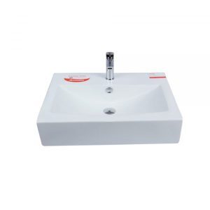 Chậu rửa mặt lavabo treo tường ATMOR AT4583A