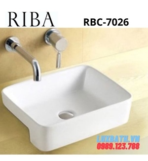 Chậu rửa mặt RiBa RBC-7026