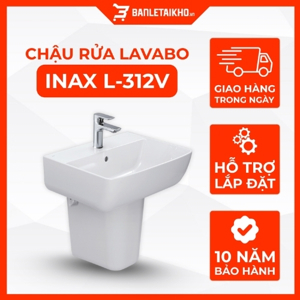 Chậu rửa mặt treo tường Inax L-312V