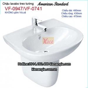 Chậu rửa treo tường Codie American Standard VF-0947