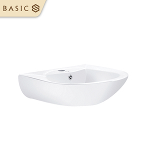 Chậu rửa lavabo Basic BS201 treo tường