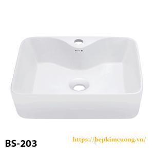 Chậu rửa lavabo Basic BS203 đặt bàn