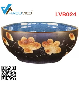 Chậu sứ mỹ thuật Haduvico LVB024
