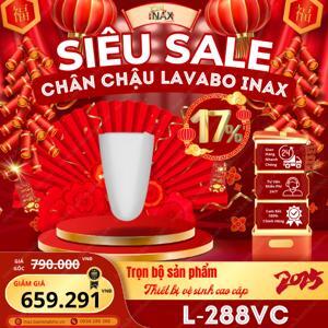 Chậu treo tường inax L-288V & L-288VC