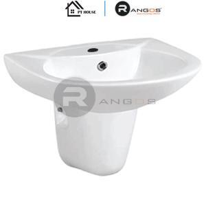 Chậu treo tường kèm chân lửng Rangos RG-6006-1