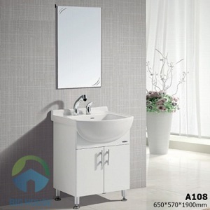 Chậu tủ liền gương Jomoo A108