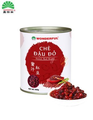 Chè đậu đỏ Wonderful 900g