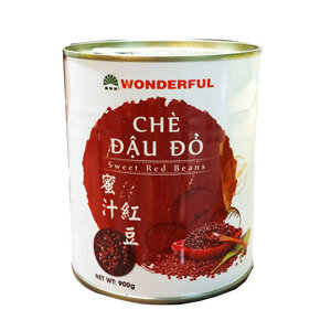 Chè đậu đỏ Wonderful 900g