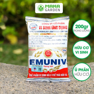 Chế phẩm ủ phân hữu cơ Emuniv 200gam