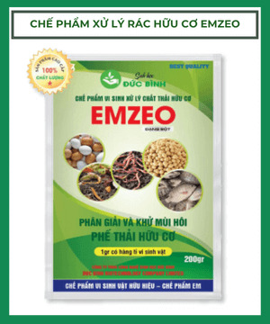 Chế phẩm vi sinh vật emzeo gói 200gram