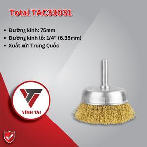 Chén cước thau có cán 75mm Total TAC33031