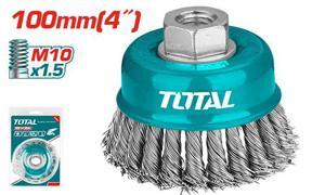 Chén cước thép xoắn 100mm Total TAC32042