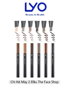 Chì kẻ mắt và chân mày The Face Shop Designing Eyebrow Pencil