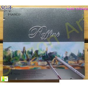 Chì Màu Nước Marco Raffine 24 màu