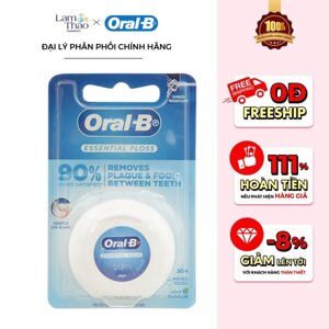 Chỉ Tơ Nha Khoa Oral-B Essential Floss 50m