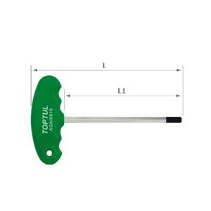 Chìa lục giác tay cầm nhựa kiểu chữ T Toptul AGAI0219