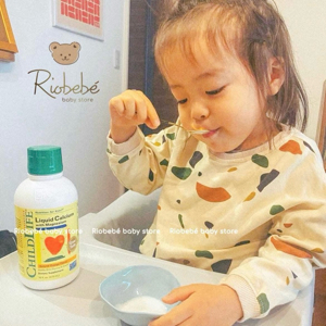 Childlife Liquid Calcium and Magnesium Orange, 474ml - bổ sung canxi và magie cho bé chiều cao vượt trội