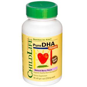 Viên Uống Bổ Sung DHA ChildLife Pure - 250 mg, 90 viên (Dành Cho Bé Từ 6 Tháng Tuổi)