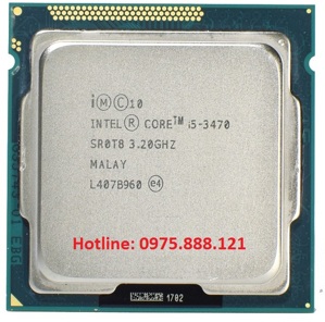 Bộ vi xử lý - CPU Intel Core i5 3470 - 3.2 GHz -6MB Cache