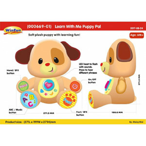 Chó Puppy biết hát Winfun 000669