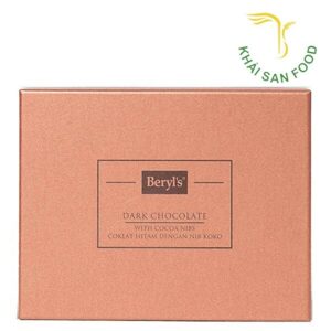 Choco Beryls Dark Chocolate with Cocoa Nibs 216g