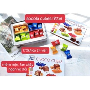 Chocolate Ritter Sport Cubes Selection 192g