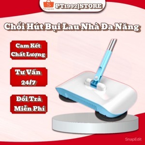 Chổi hút bụi lau nhà 360 độ