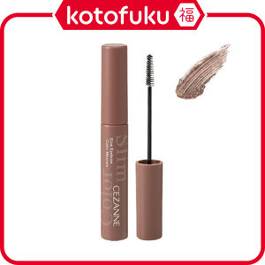 Chổi vẽ lông mày Cezanne Eyebrow Mascara Light Brown 7g