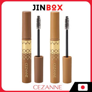 Chổi vẽ lông mày Cezanne Eyebrow Mascara Light Brown 7g