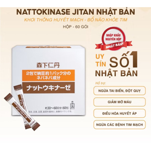 Chống đột quỵ tai biến Nattokinase Jintan Nhật Bản